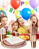 Geburtstagsparty-Geschirr 125-teilig, 25-teiliges Produktbild-Vorschau 7