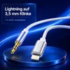 Lightning auf 3,5 mm Klinkenkabel 1m – AUX Audiokabel für Produktbild-Vorschau 2