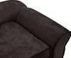 vidaXL Pohovka pre psov hnedá 72x45x30 cm plyš Náhľad obrázku produktu 5