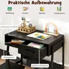 COSTWAY Schreibtisch Kinder mit Stuhl, Kinderschreibtisch Produktbild-Vorschau 4