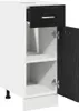 vidaXL Hängeschrank Schwarz Eichen-Optik 30 x 46 x 81,5 cm Produktbild-Vorschau 5