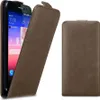 Cadorabo Hülle für Huawei ASCEND P7 Schutz Hülle in Braun Produktbild-Vorschau 7