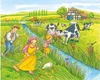 GOKI Drewniane klocki Pory roku na farmie, 12 klocków Podgląd zdjęcia produktu 2