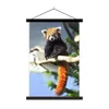 MuchoWow® Textilposter Roter Panda - Sonne - Zweig 40x60 cm Produktbild-Vorschau 1