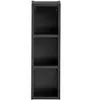 Horní koupelnová skříňka, matná černá, 20 cm Náhled obrázku produktu 2