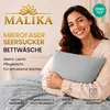 Malika Mikrofaser-Seersucker-Bettwäsche 3-teilig, 200 × 220 Produktbild-Vorschau 3