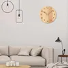 Wanduhr 30x30cm aus Massivholz, lautlos, batteriebetrieben, Produktbild-Vorschau 4