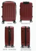 Reisekoffer Koffer 3 tlg Hartschale Trolley Set Kofferset Produktbild-Vorschau 4