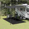 vidaXL Zeltteppich 250x350 cm Schwarz Produktbild-Vorschau 2
