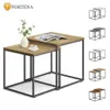 FORTENA Couchtisch Set 2er Eiche Beistelltisch Produktbild-Vorschau 16