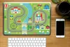 MuchoWow® Laptop Aufkleber Sticker Cover Kinder - Zug - Produktbild-Vorschau 2