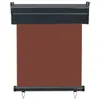 Balkon-Seitenmarkise 60 × 250 cm Braun , Markisen Design Produktbild-Vorschau 4