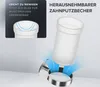 ovimar Zahnputzbecher Keldsnor | silber | ohne Bohren | aus Produktbild-Vorschau 2