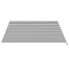 vidaXL Tissu de store anthracite et blanc 4x3,5 m Voir les images du produit 4