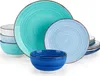 Service de table en céramique stoneware, 12 pièces, set de Voir les images du produit 1