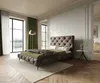 DELIFE Polsterbettgestell Nayara 140x200 cm Mikrofaser Produktbild-Vorschau 1