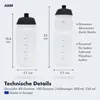 AARON ECO Fahrrad Trinkflasche - 100% Biologisch Abbaubar, Produktbild-Vorschau 4