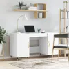 vidaXL Schreibtisch Weiß 140x50x75 cm Holzwerkstoff -  Produktbild-Vorschau 2