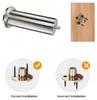 Omgoods - Lot de 4 pieds réglables en acier inoxydable pour Voir les images du produit 5