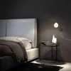 Bettleuchte Nachttischlampe Retro 1xE27 25 W schwarz matt Produktbild-Vorschau 4