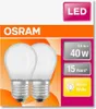 Osram E27 4W 2700K 2PACK LED-Tropfen, Sockel E27, 4 Watt, Produktbild-Vorschau 10