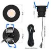 HOFTRONIC - Spot encastré LED 3W 12V IP65 2700K Noir 28mm Voir les images du produit 9
