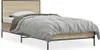 vidaXL Struttura letto rovere Sonoma 100x200 cm in legno e Anteprima dell’immagine prodotto 1