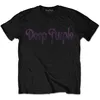 Deep Purple Vintage Logo Black XL T-Shirt Produktbild-Vorschau 1