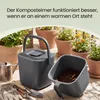 SONGMICS Geruchsdichter Komposteimer mit Abtropfkorb, 4 L Produktbild-Vorschau 6