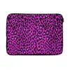 MuchoWow® Laptop Hülle 13 Zoll Leopard - Rosa - Tiere Produktbild-Vorschau 1