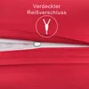 Brielle 2er Set 100% Baumwolle Kissenbezug mit verdecktem Produktbild-Vorschau 2