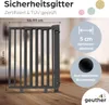 GEUTHER® Schutzgitter für Türen Oris Schwarz | Türgitter Produktbild-Vorschau 2