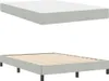 Boxspringbett mit Matratze Hellgrau 160 x 220 cm Stoff Produktbild-Vorschau 4