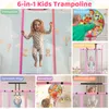 COSTWAY Trampoline voor kinderen, 140 cm. Kindertrampoline Productafbeelding-voorbeeld 4