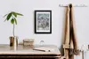 Bild 20x30 MDF-Rahmen, Wandkunst Knoblauch Blumen Produktbild-Vorschau 3