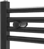 A close-up view of a black radiator with horizontal bars. Anteprima dell’immagine prodotto