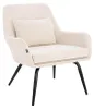 HOME DELUXE - Polstersessel ORION - 1 Stück, Farbe: Weiß - Produktbild-Vorschau 1