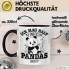 Panda Tasseich Mag Halt Pandas Okay Pandabär Becher Mädchen Produktbild-Vorschau 3