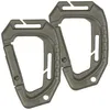 Mil-tec taktischer MOLLE-Kunststoffkarabiner, oliv, 2 Stück Produktbild-Vorschau 1