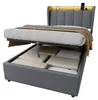 STILVORA Polsterbett 90 x 200 cm mit Metall-Holz-Rahmen, Produktbild-Vorschau 10