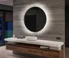 Batteriebetriebener LED Runde Spiegel 85x85 cm - Badspiegel Produktbild-Vorschau 1