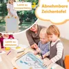 COSTWAY Tableau pour enfants double face, Tableau de jeu Voir les images du produit 7