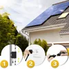 SUNNIVA® 2000W Balkonkraftwerk BIFAZIAL FULLBLACK komplett Produktbild-Vorschau 3