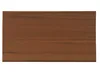 A close-up, straight-on view of a single piece of wood-like material, likely a baseboard or trim. Produktbild-Vorschau