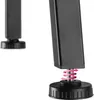 Close-up of adjustable furniture leg feet with spring mechanism. Náhled obrázku produktu