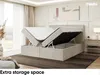 MEBLINI Boxspringbett mit Bettkasten - Gepolstert Produktbild-Vorschau 5