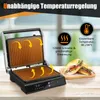 COSTWAY Kontaktgrill Sandwichmaker bis 230℃, Tischgrill 5 Produktbild-Vorschau 5