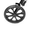 Rollator grün 7,2 kg faltbar, 60 cm breit, pannensichere 8 Produktbild-Vorschau 7