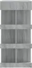 vidaXL Stolik barowy z półką szary Sonoma 100x50x101,5 cm Podgląd zdjęcia produktu 6