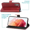 imoshion  Klapphülle Samsung Galaxy S21 FE - Rot Produktbild-Vorschau 4